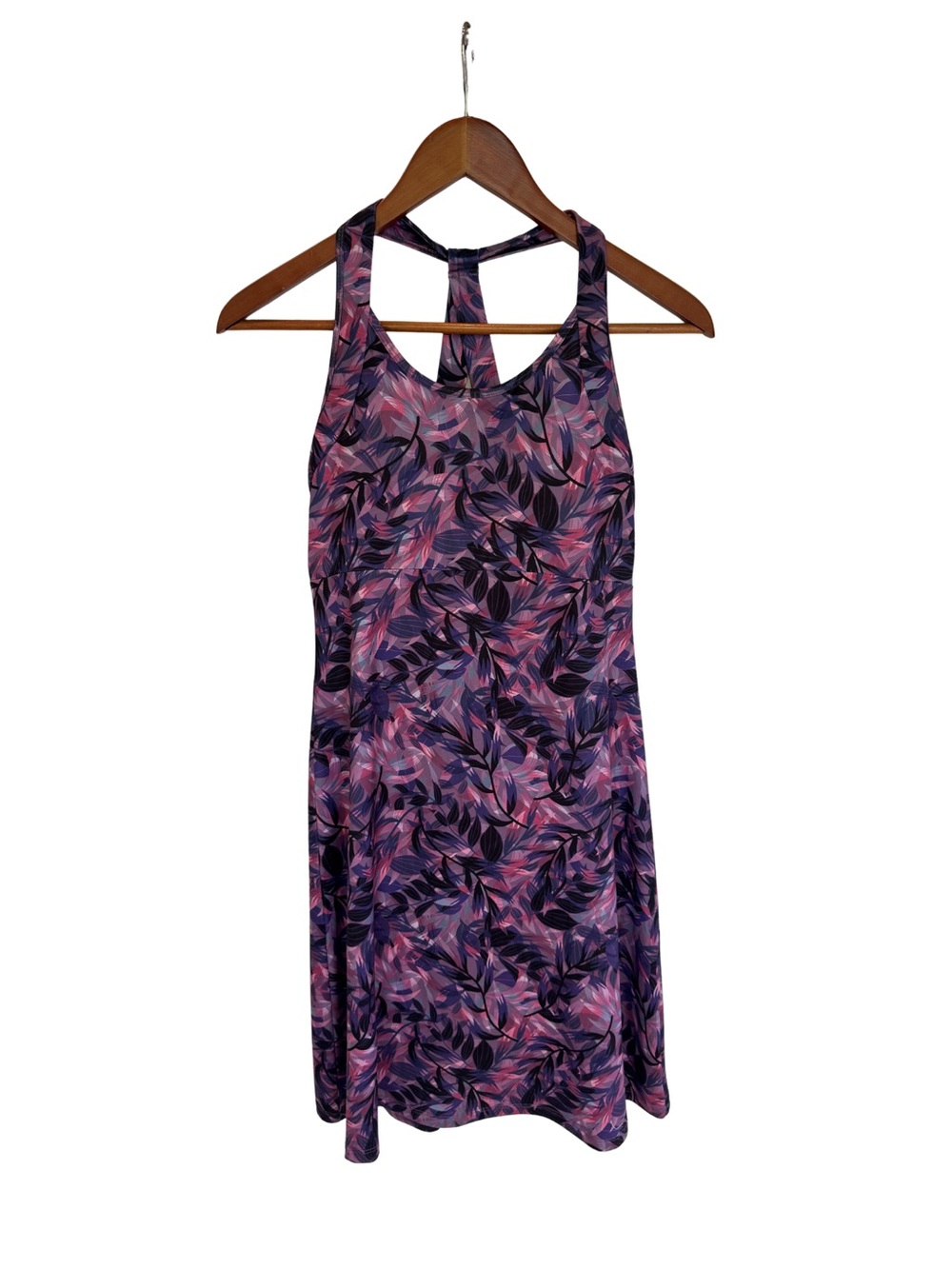 Kyodan Outdoor Purple Floral Active Dress - Size S - NWT